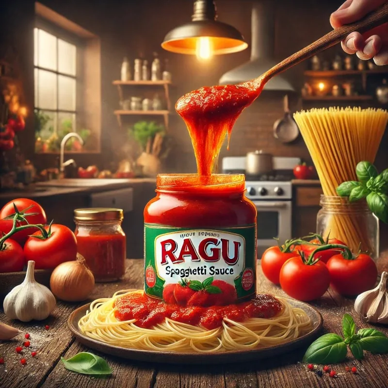 Ragu spaghetti sauce