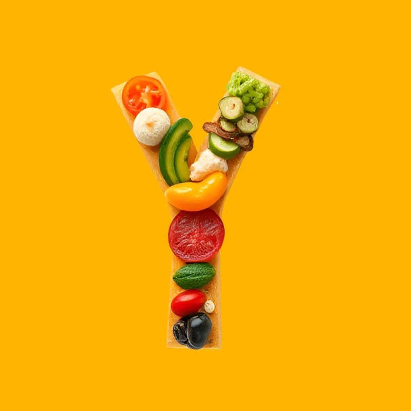 foods that start with Y
