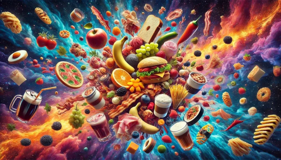 foods with 5 letters