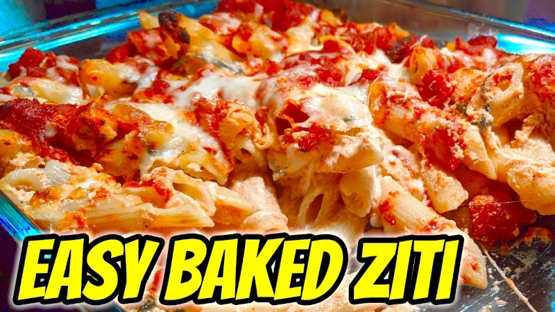 Baked Ziti with Ricotta Cheese