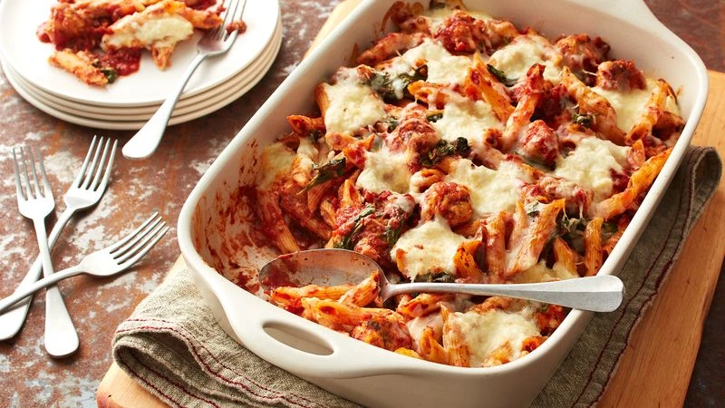 Family Favourite Bubbly Chicken Pasta Bake