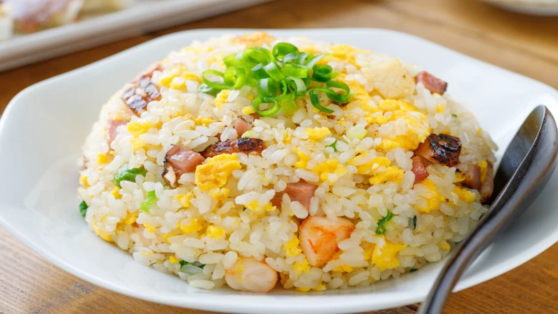 Fried Rice with Scrambled Eggs