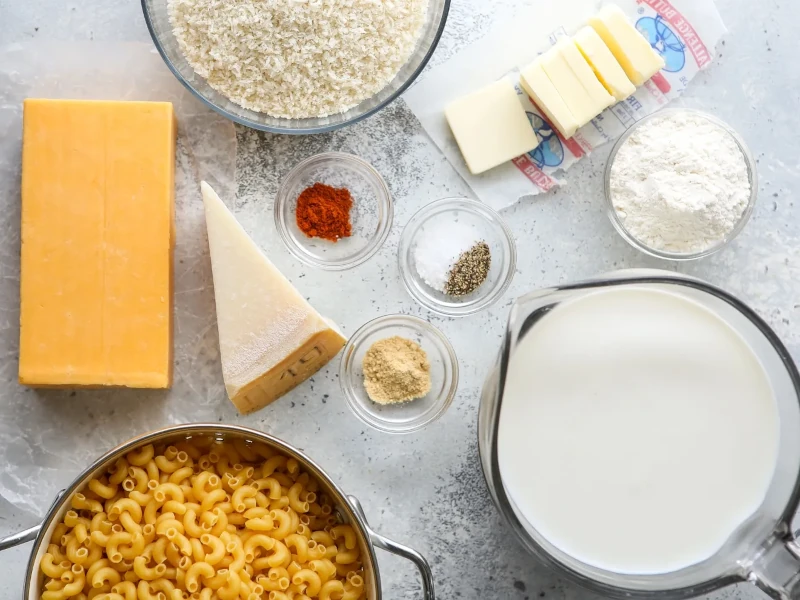Mary Berry’s Macaroni Cheese ingredients