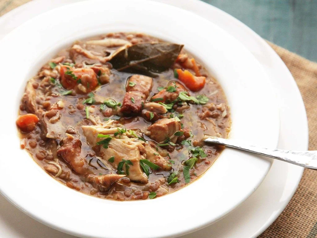 One Pot Wonder Hearty Chicken and Lentil Stew
