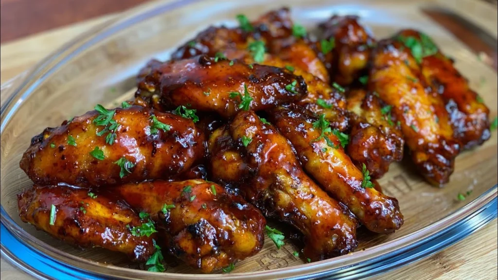 Sweet & Sticky Cravings Honey Garlic Chicken Wings