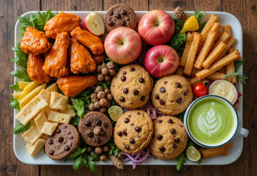 What are the Foods that have Three Words