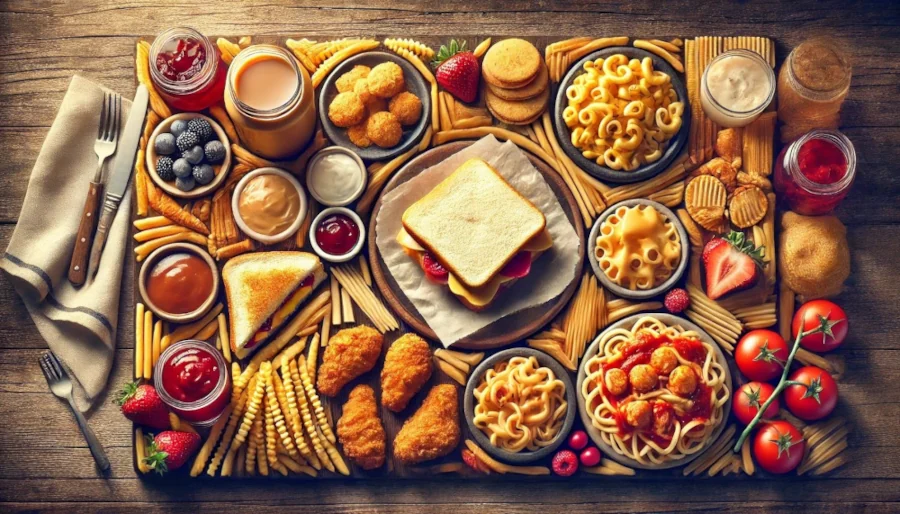 foods with 4 letters