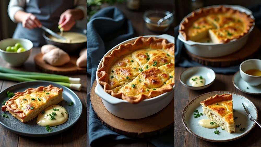 Chicken and Leek Pie Recipe James Martin