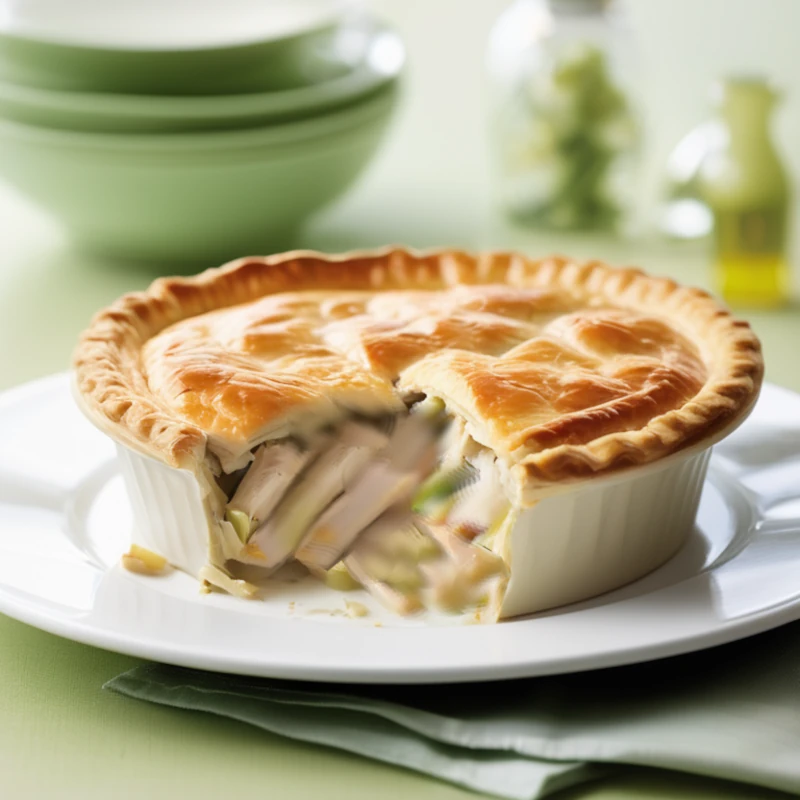 Chicken and Leek Pie Recipe