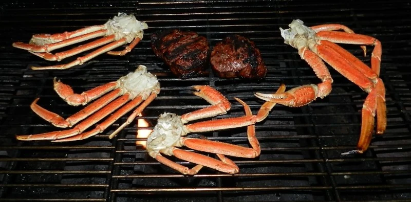 Grill Snow Crab Legs for that Smoky Flavor