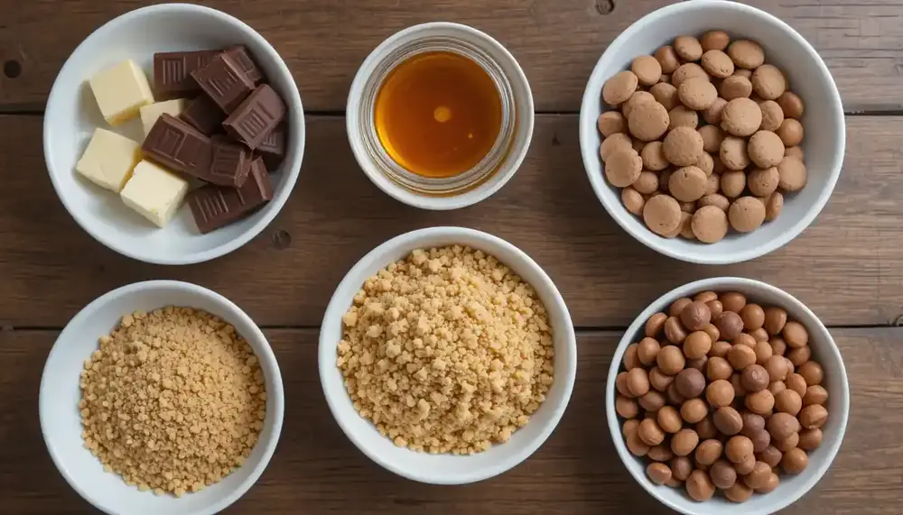 Ingredients for Mary Berry's Malteser Tray Bake