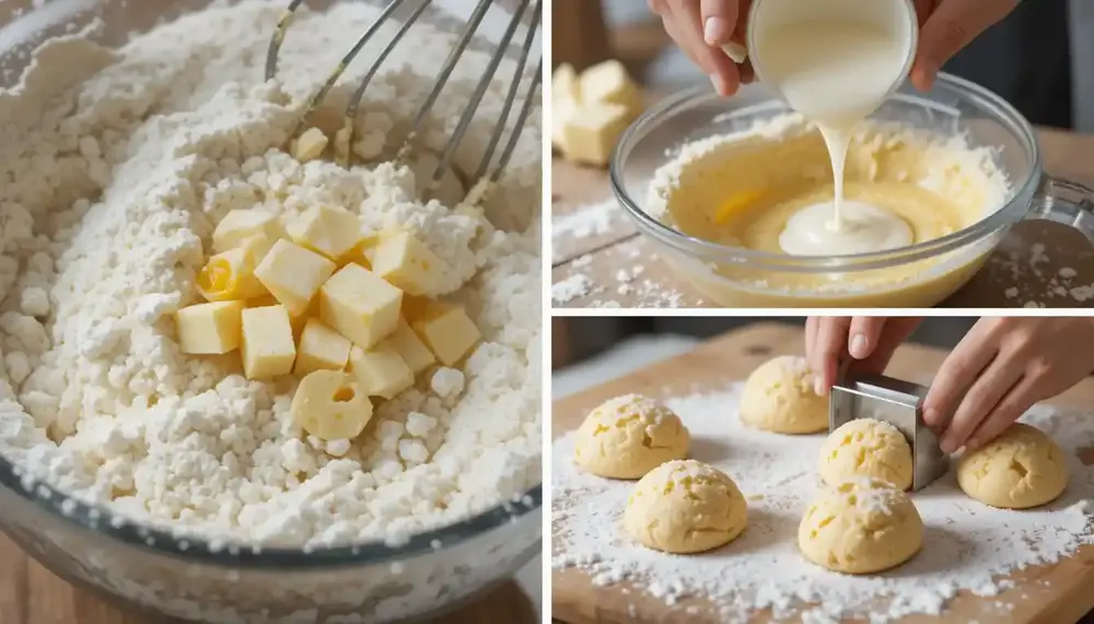 The sequential method Mary Berry-inspired cheese scones