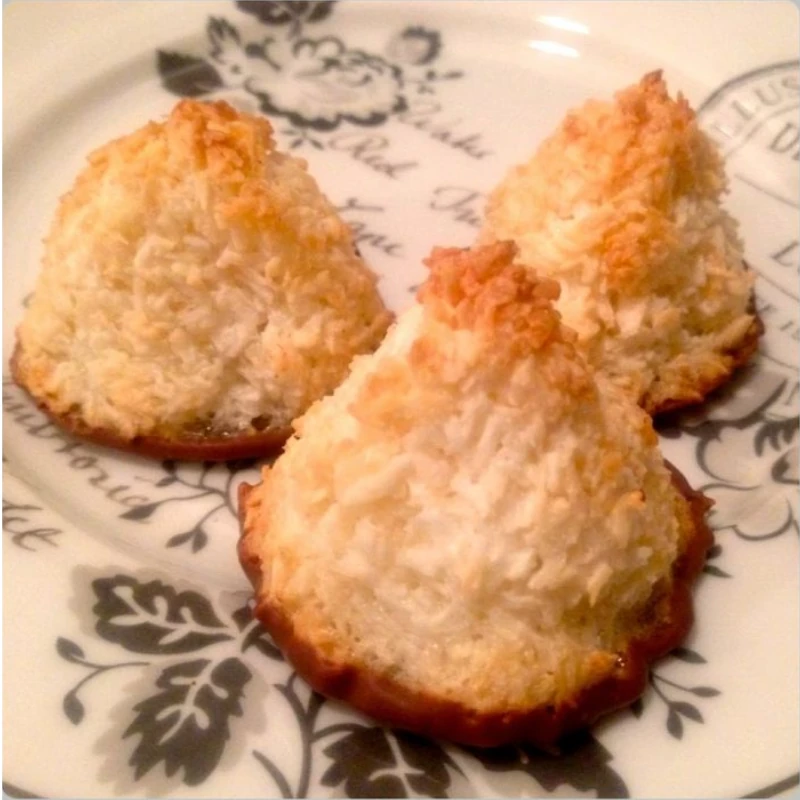 Easy Mary Berry Coconut Pyramids Chewy and Crisp