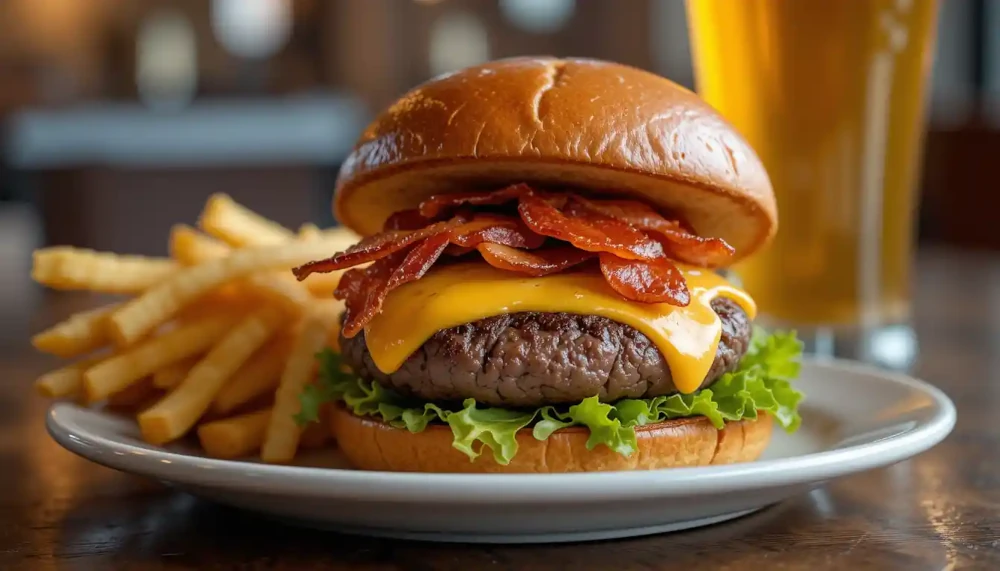 Moose Patties Burger